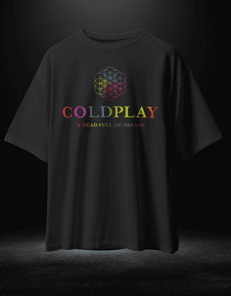 coldplay tshirts