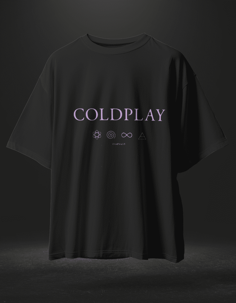 COLDPLAY PINK TSHIRT