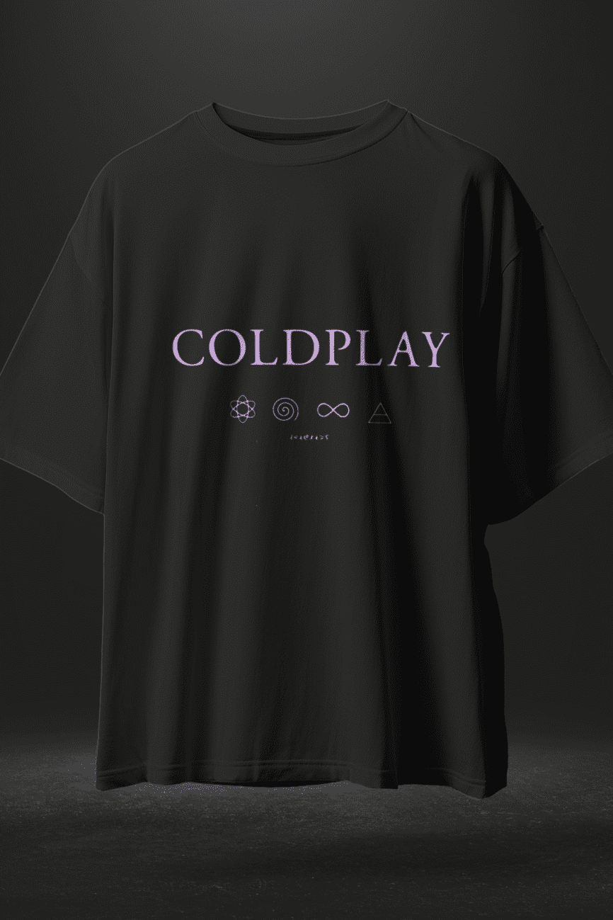 COLDPLAY PINK TSHIRT