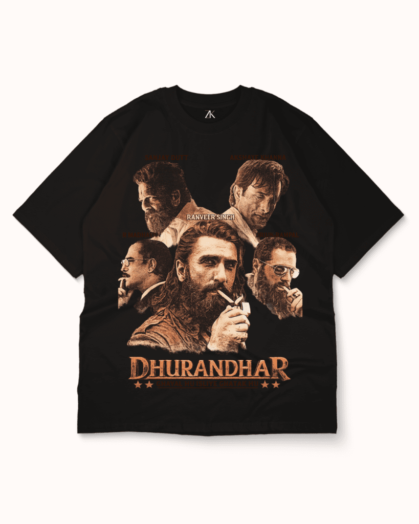 dhurandher ranveer singh tshirt