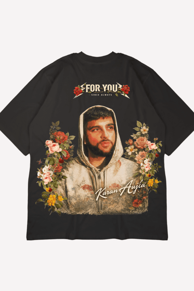 Karan Aujla for you oversized tshirt