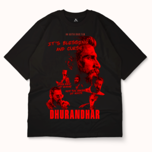 Dhurandher ranveer singh tshirt red