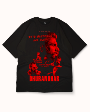 Dhurandher ranveer singh tshirt red