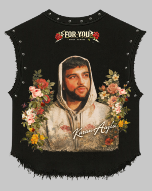 Karan Aujla vest flowers