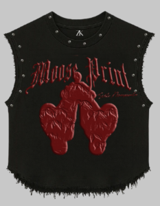 sidhu moosewala moose red vintage vest