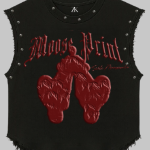 sidhu moosewala moose red vintage vest