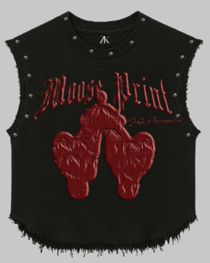 sidhu moosewala moose red vintage vest