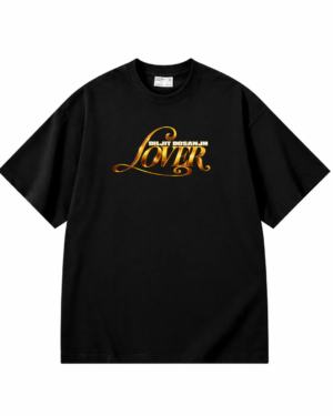Diljit Dosanjh Lover Oversized Black T-Shirt