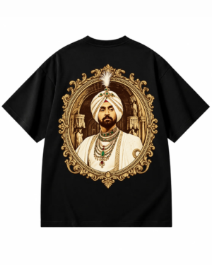Diljit Dosanjh Lover Oversized Black T-Shirt