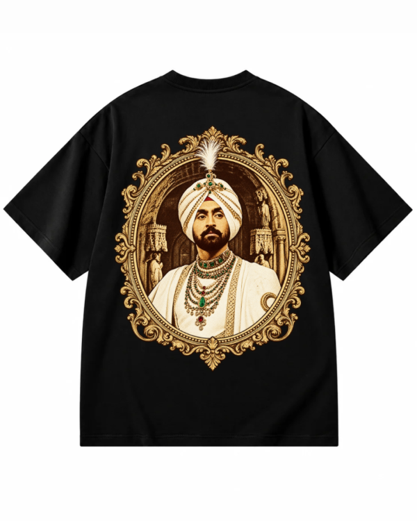 Diljit Dosanjh Lover Oversized Black T-Shirt