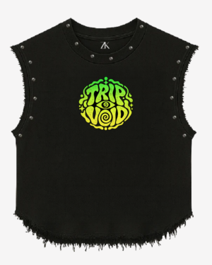 Stonewashed Trip Void Graphic Vest