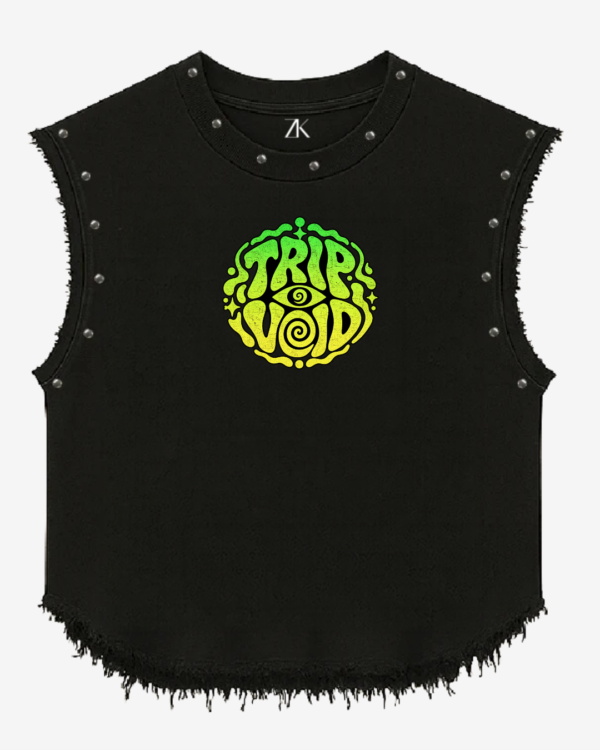 Stonewashed Trip Void Graphic Vest